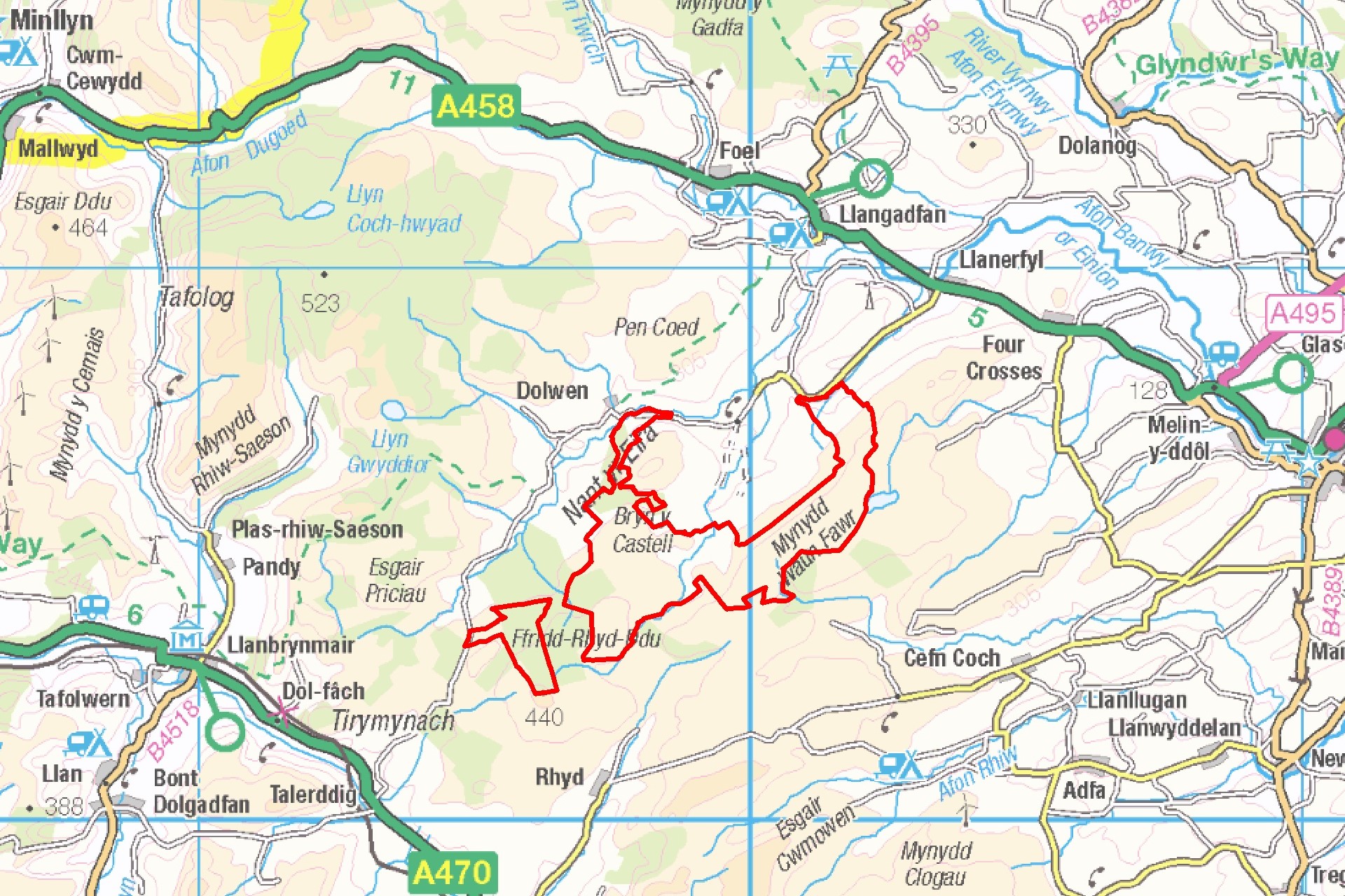 Mynydd Map